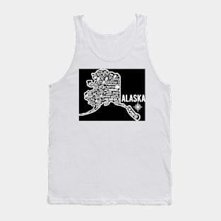 Alaska Map Tank Top